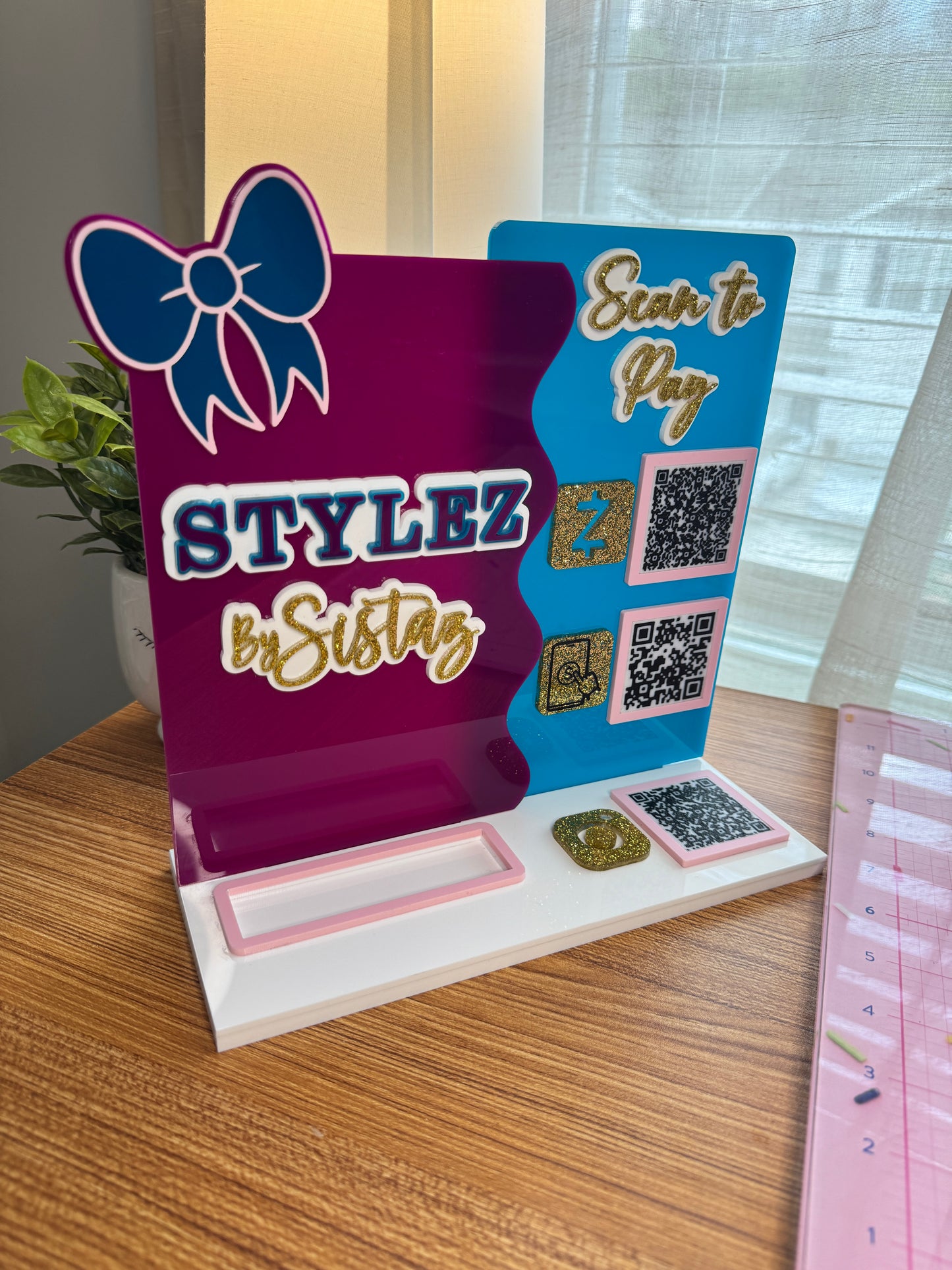 Full Custom Payment Sign Deposit