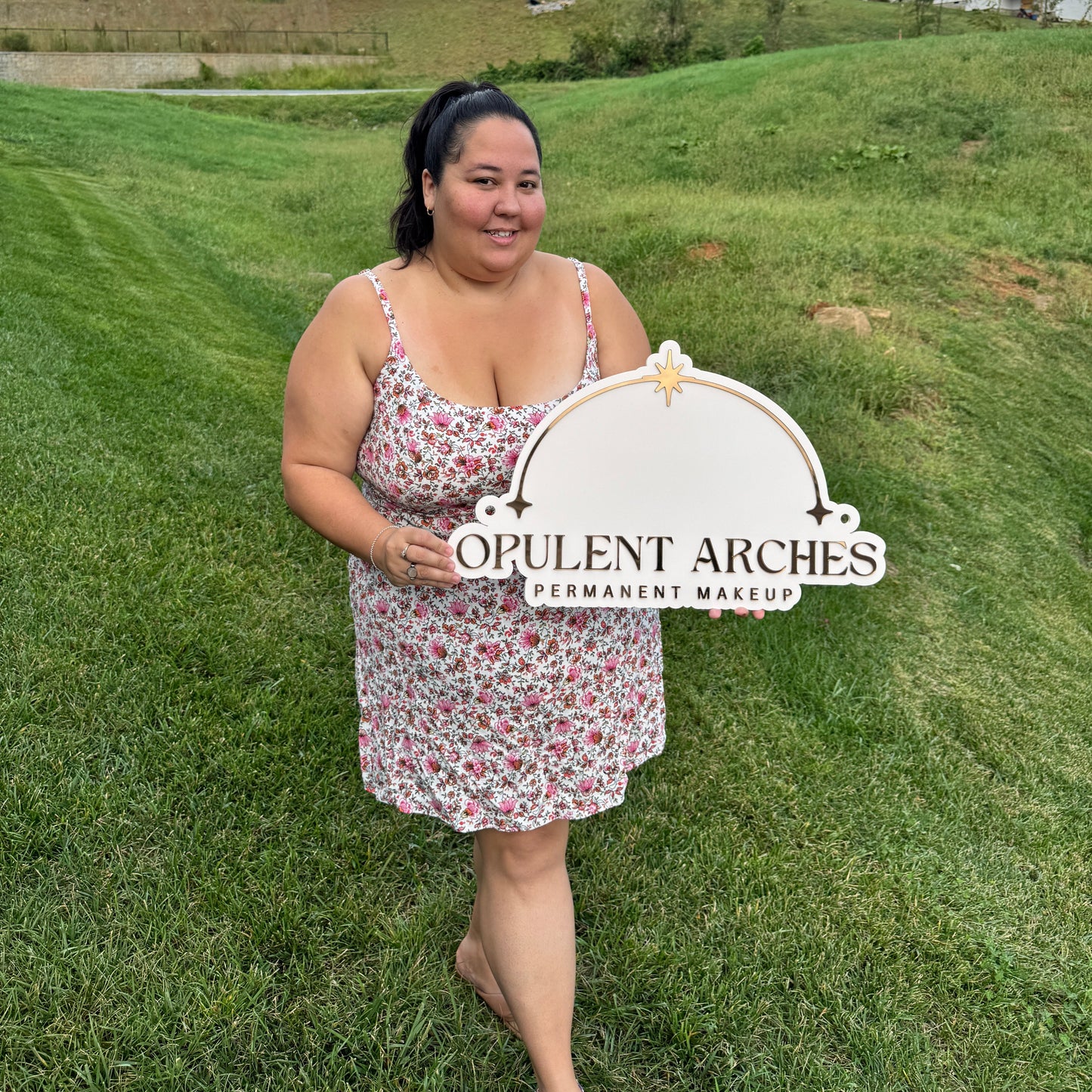 Extra Large Acrylic Sign Deposit