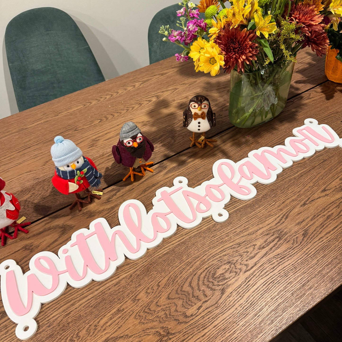 Extra Large Acrylic Sign Deposit