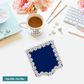 Lots of Daisy Post-It Note Holder | Cute Floral Desk Organizer for Sticky Notes