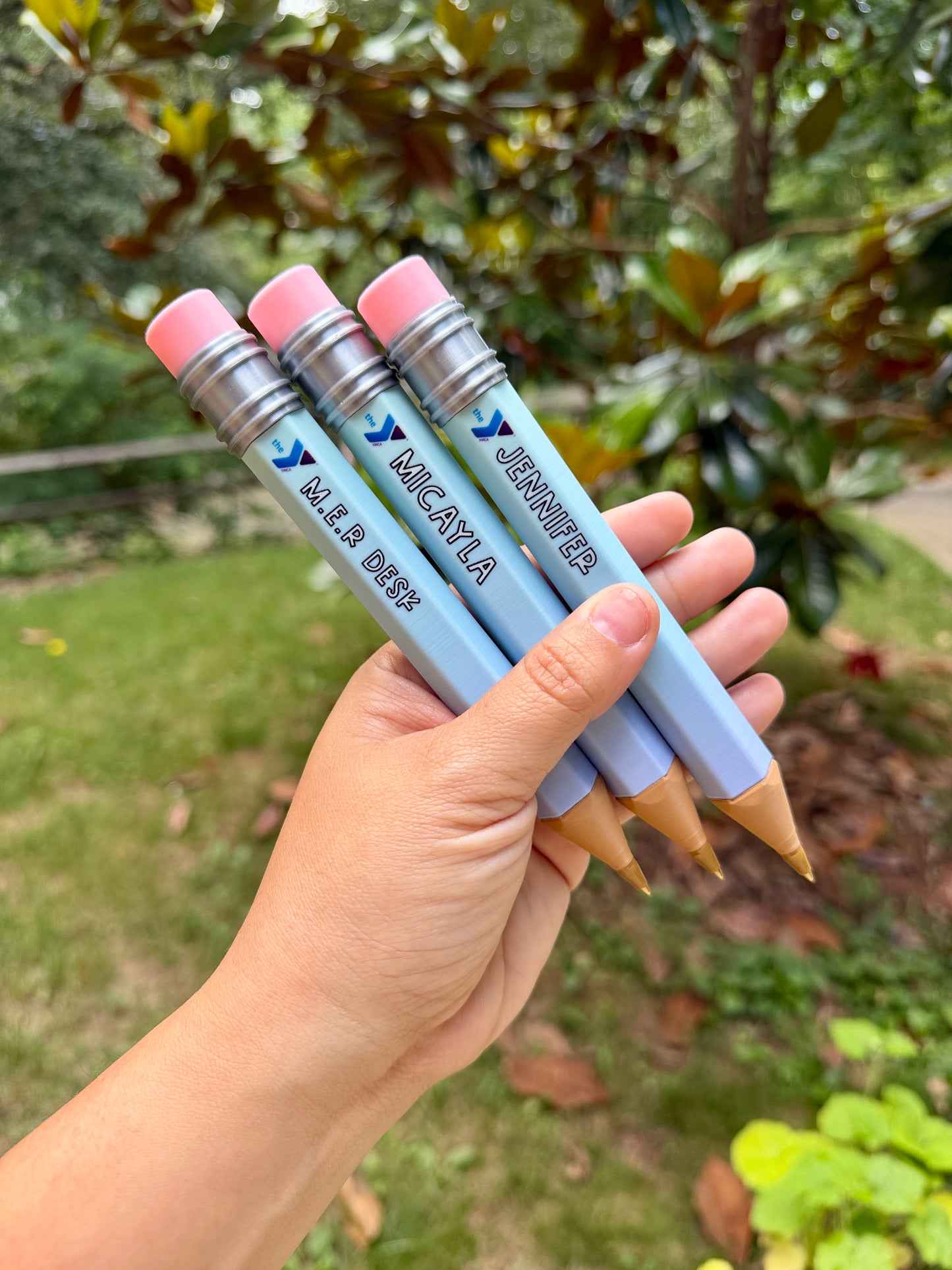Create Your Own Personalized Jumbo Pencil Pen | Custom Quote Pen | Oversized Pencil Pen | Teacher Gift | Personalized Desk Accessory | Novelty Writing Pen