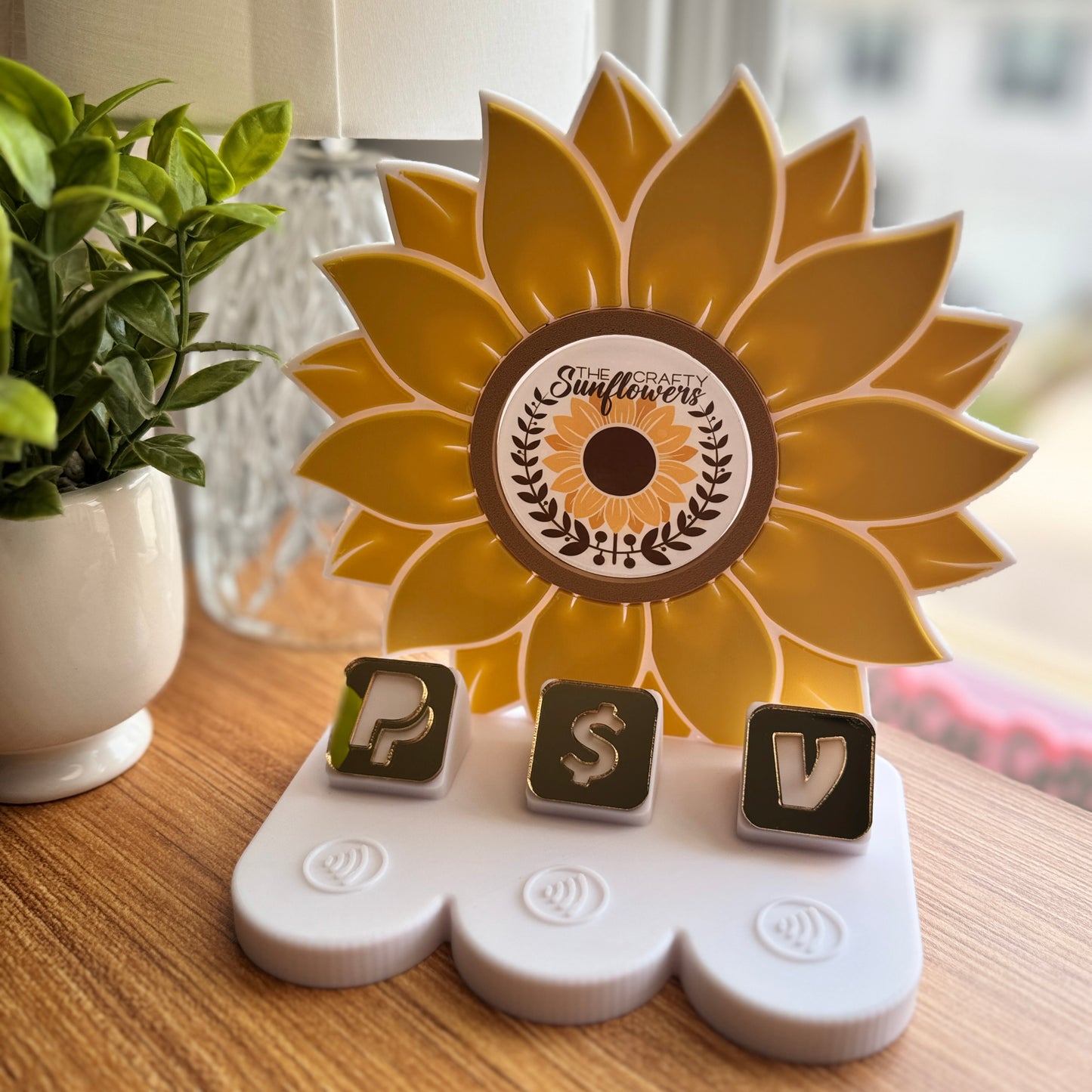 Sunflower Payment Sign