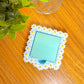 Desk organizer for 3x3 Post-It notes in daisy flower shape