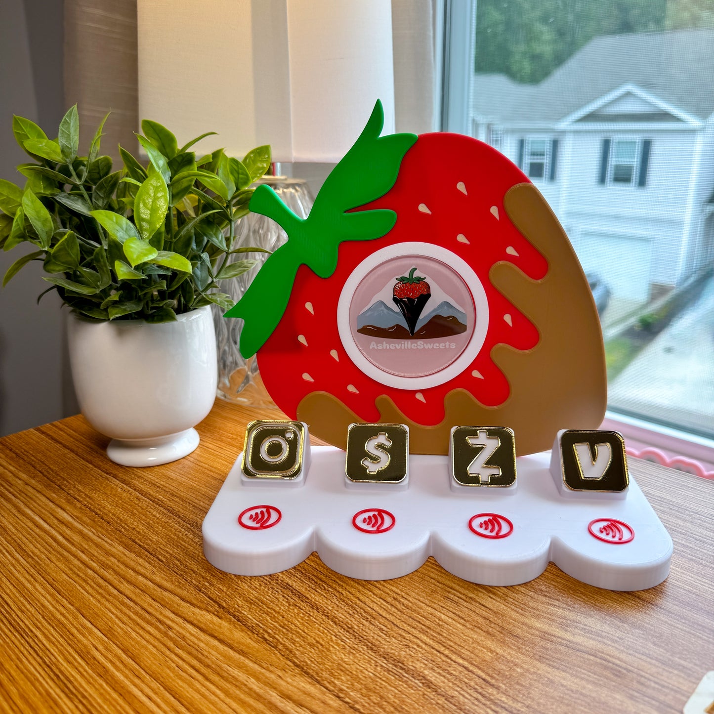 Strawberry Payment Sign