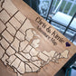 Acrylic States Sales Map