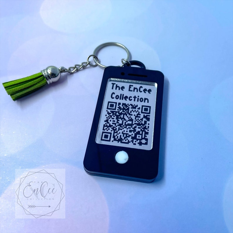 QR code Keychain